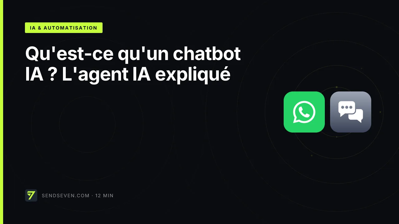 Qu'est-ce qu'un chatbot IA ? L'agent IA expliqué