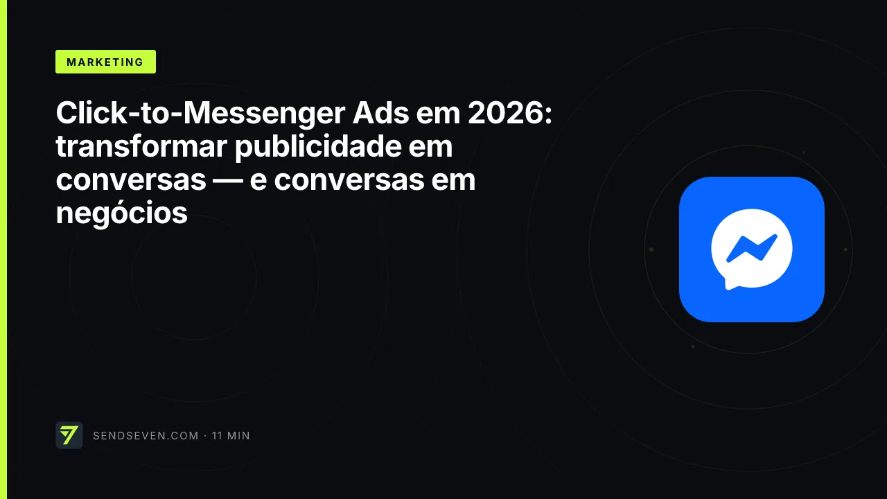 Click-to-Messenger Ads em 2026: transformar publicidade em conversas — e conversas em negócios