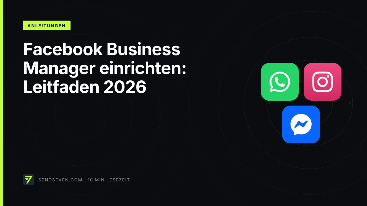 Facebook Business Manager einrichten: Leitfaden 2026