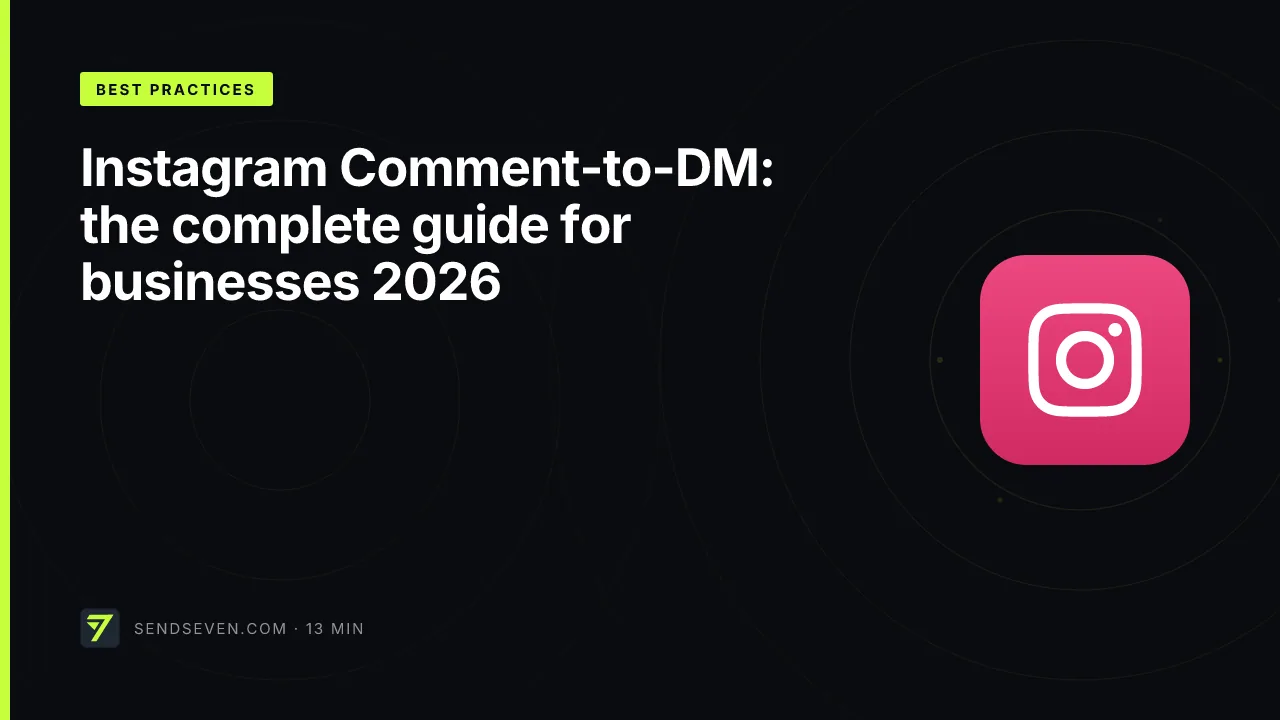 Instagram Comment-to-DM: the complete guide for businesses 2026