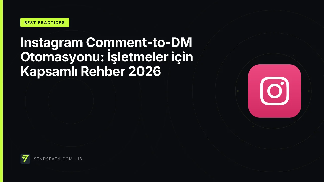 Instagram Comment-to-DM Otomasyonu: İşletmeler için Kapsamlı Rehber 2026