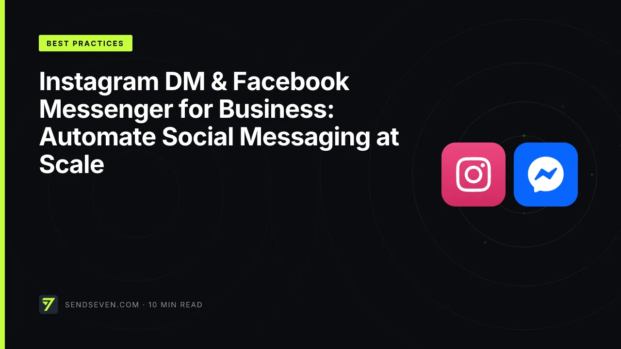 Instagram DM & Facebook Messenger for Business: Automate Social Messaging at Scale