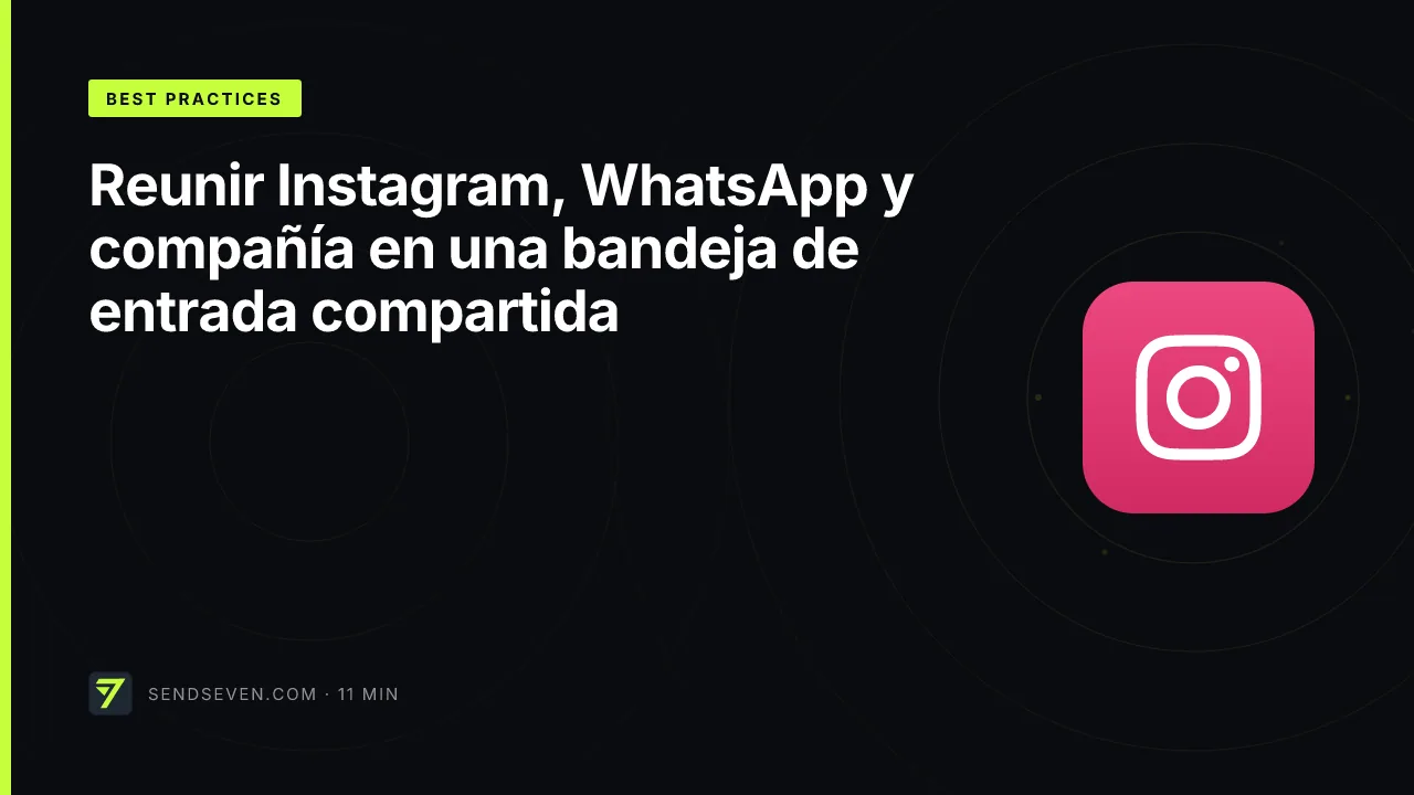 Reunir Instagram, WhatsApp y compañía en una bandeja de entrada compartida
