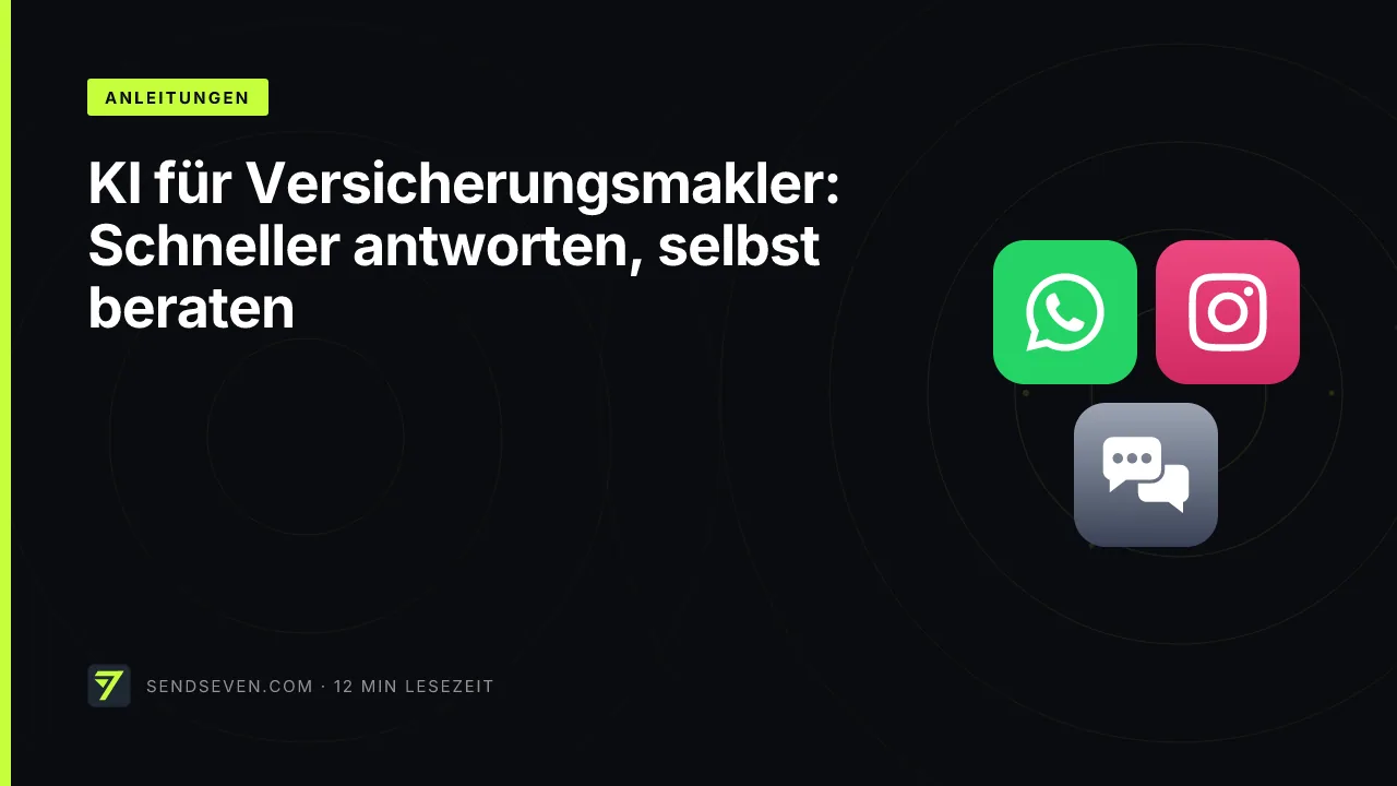 KI für Versicherungsmakler: Schneller antworten, selbst beraten