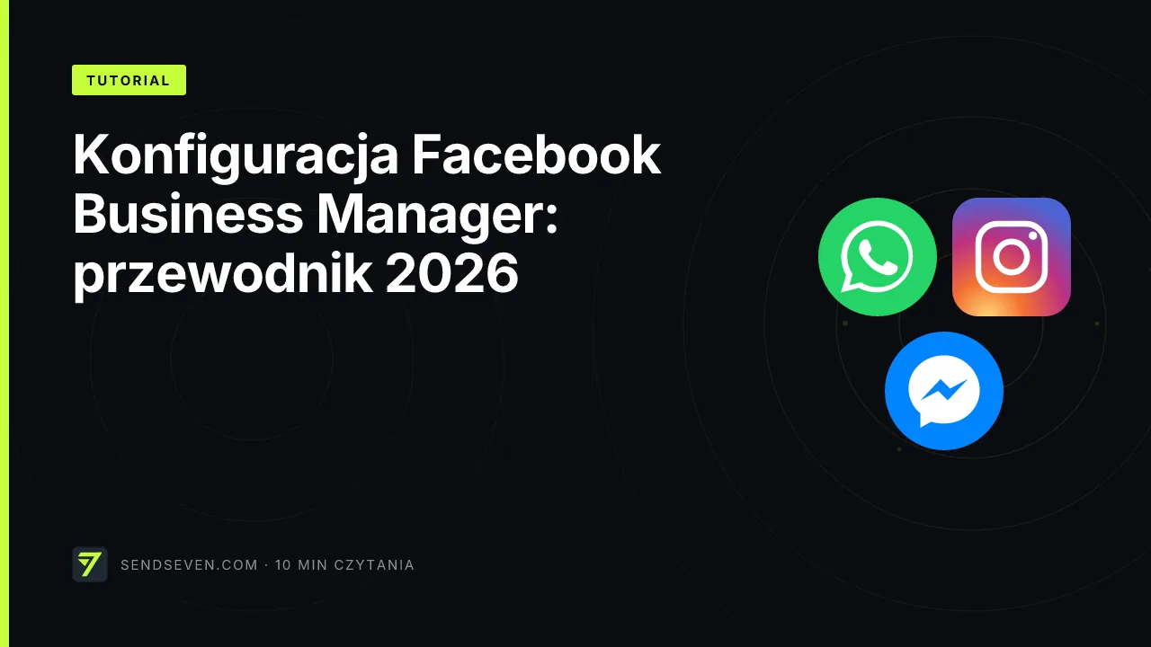 Konfiguracja Facebook Business Manager: przewodnik 2026