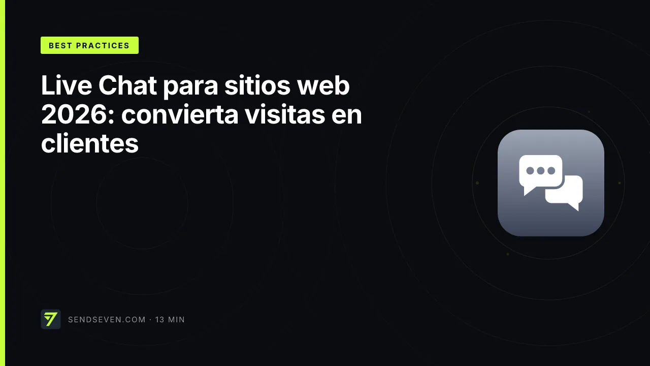 Live Chat para sitios web 2026: convierta visitas en clientes
