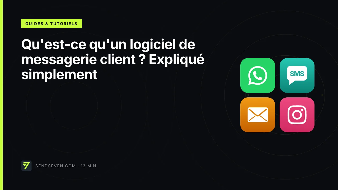 Qu'est-ce qu'un logiciel de messagerie client ? Expliqué simplement