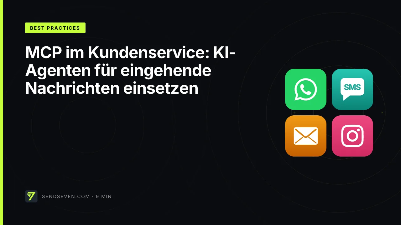 MCP im Kundenservice: KI-Agenten für eingehende Nachrichten einsetzen
