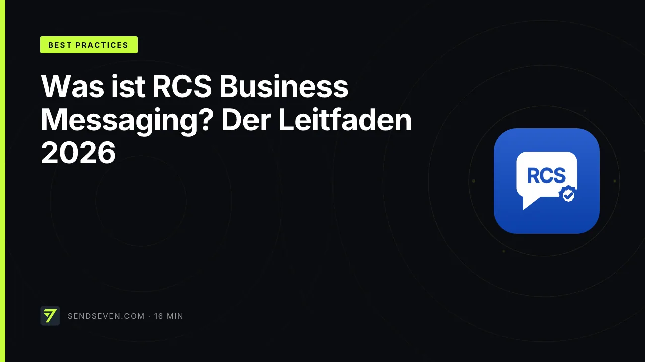 Was ist RCS Business Messaging? Der Leitfaden 2026