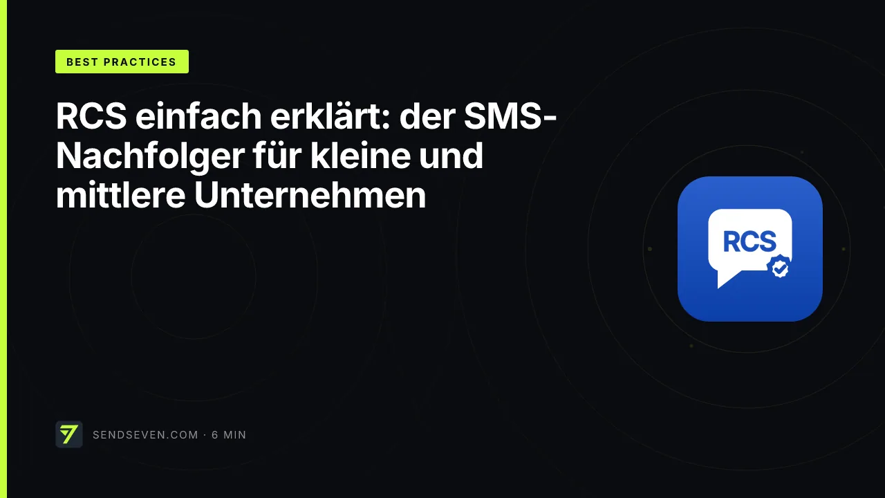 RCS einfach erklärt: der SMS-Nachfolger für kleine und mittlere Unternehmen