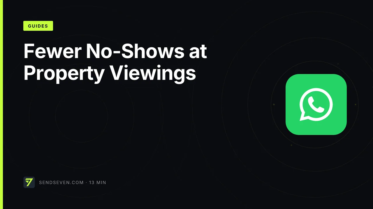 Fewer No-Shows at Property Viewings