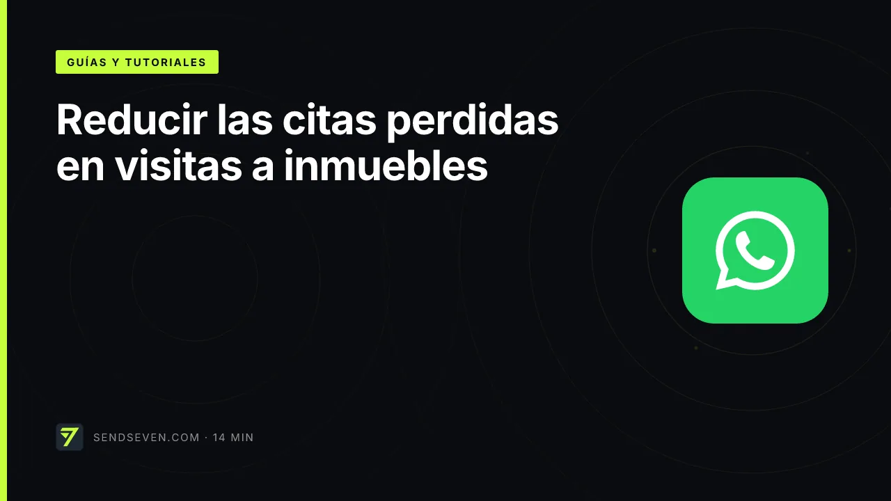 Reducir las citas perdidas en visitas a inmuebles