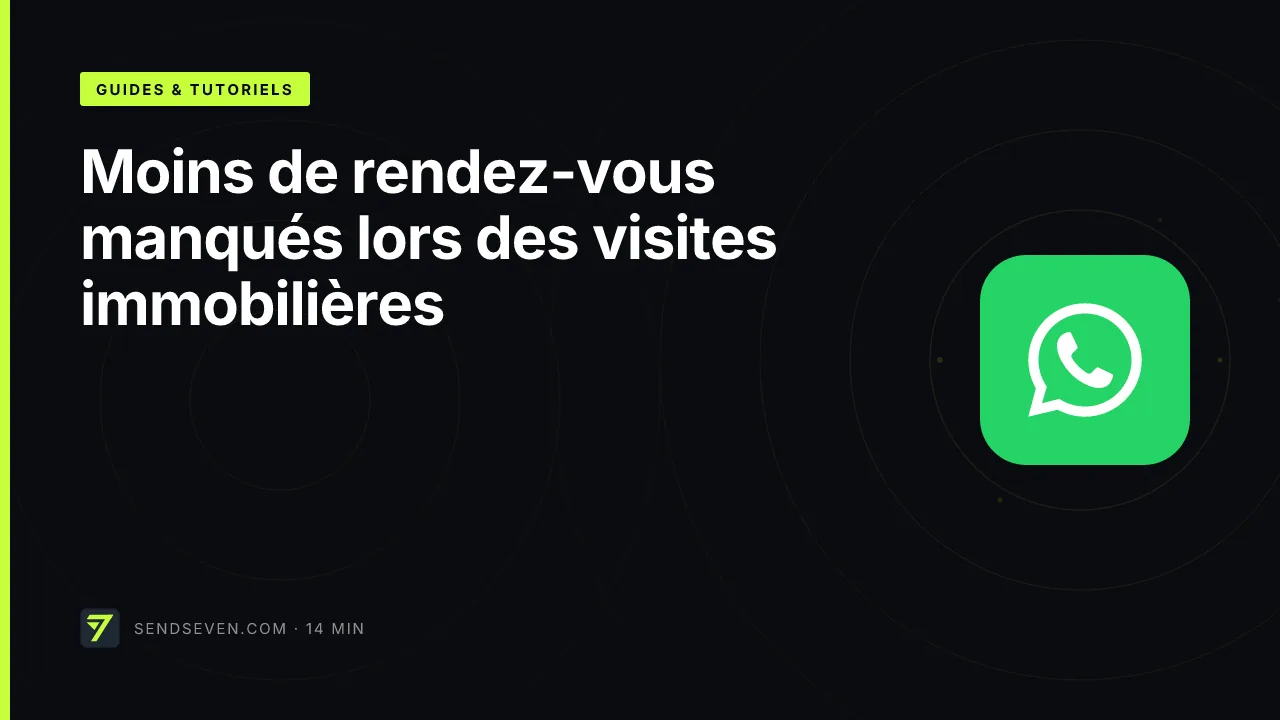 Moins de rendez-vous manqués lors des visites immobilières