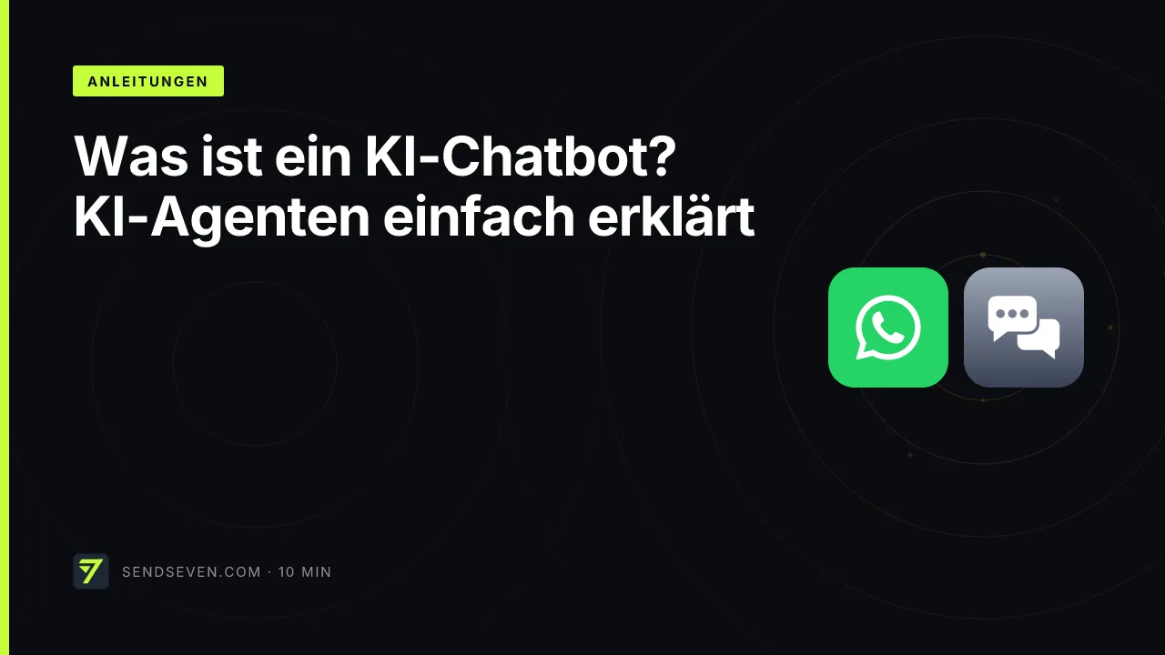 Was ist ein KI-Chatbot? KI-Agenten einfach erklärt