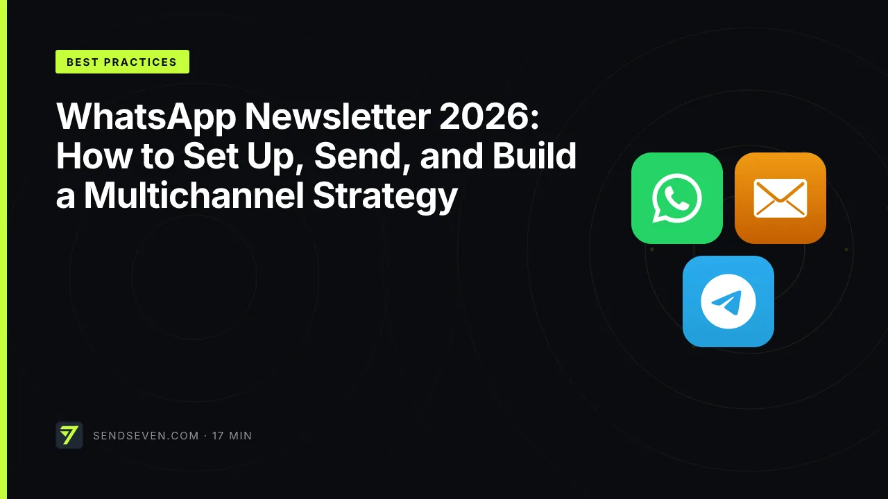 WhatsApp Newsletter 2026: How to Set Up, Send, and Build a Multichannel Strategy