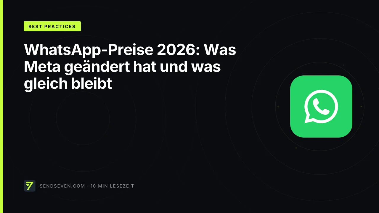 WhatsApp-Preise 2026: Was Meta geändert hat und was gleich bleibt